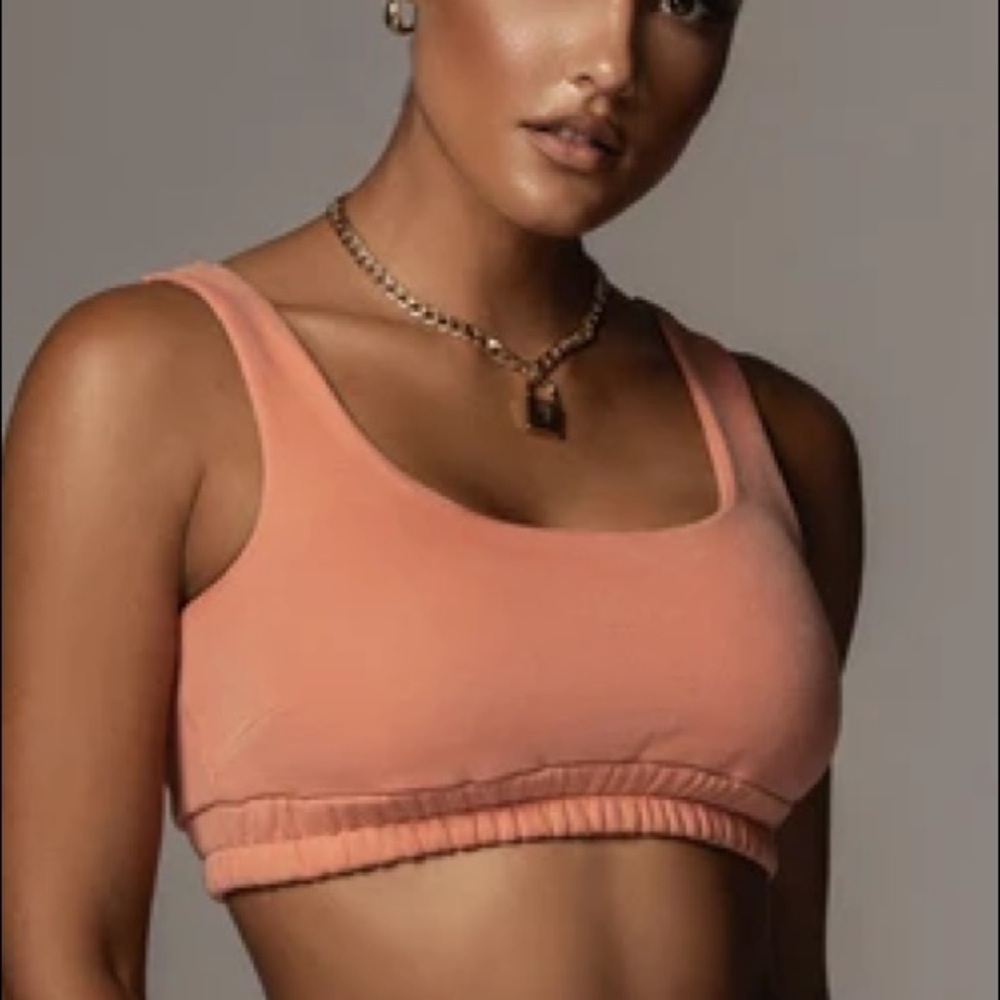 NWT Jluxlabel Fleece Crop Top size Large